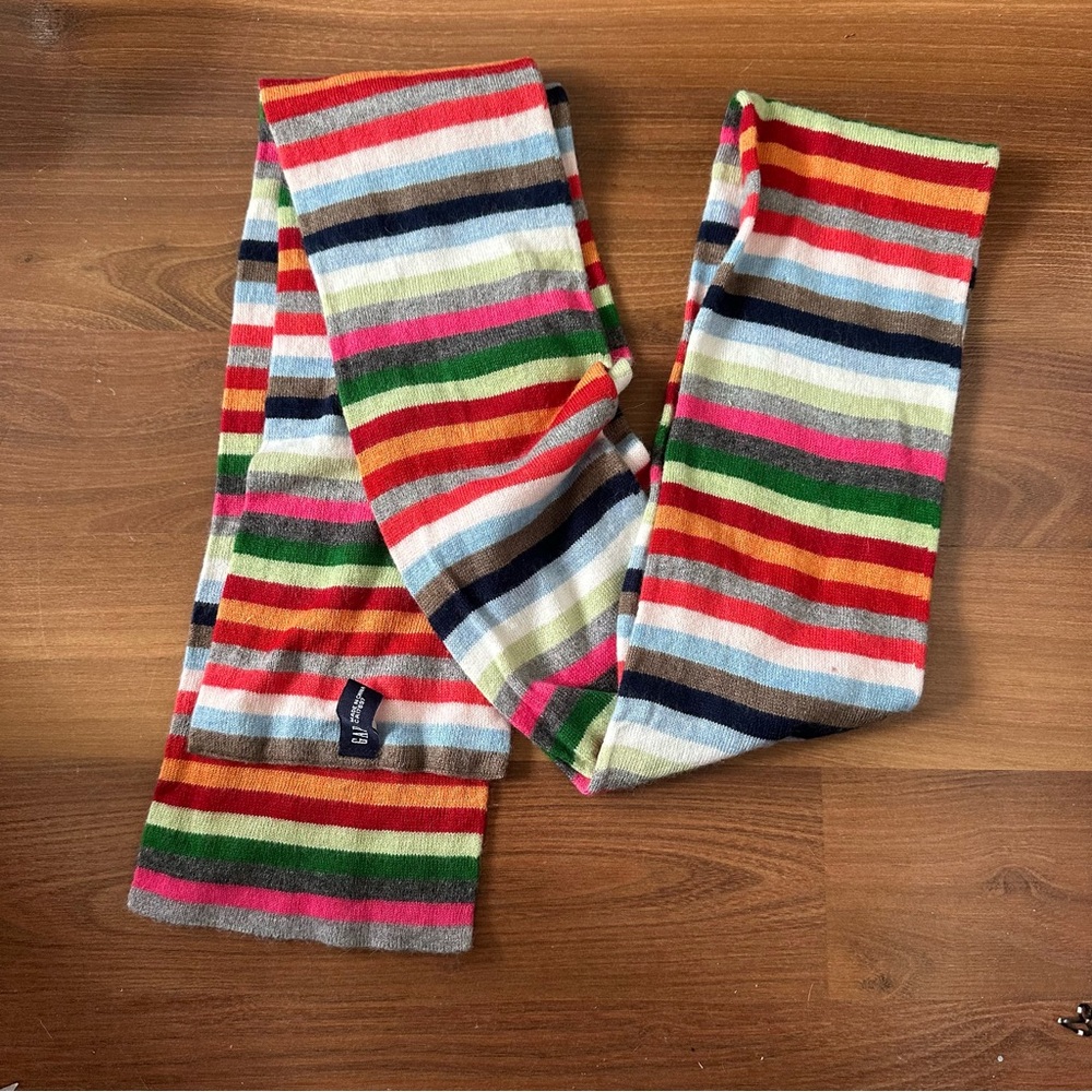 GAP Multicolor Striped Scarf